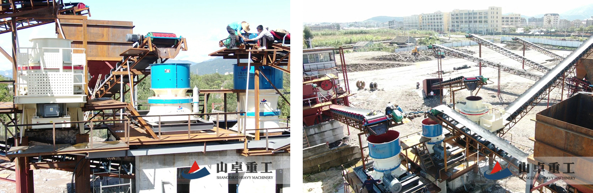 時産300噸河卵石砂石生産線